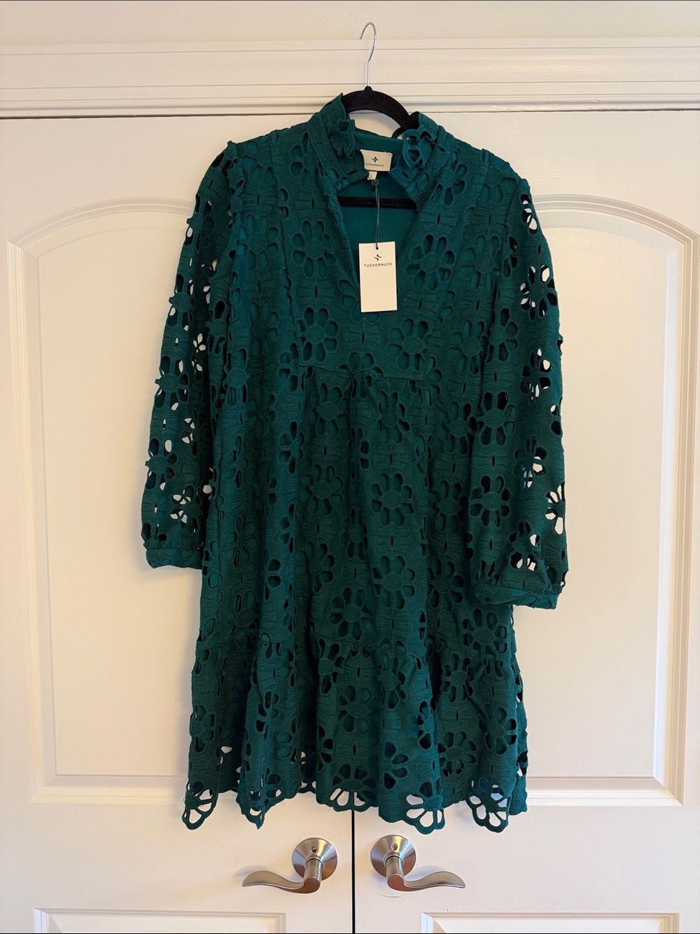 Tuckernuck Palmerston Green Lace Dress